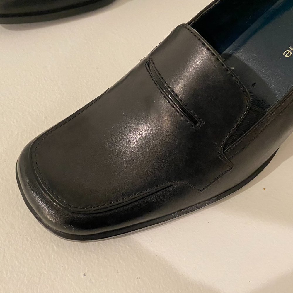 Liz Claiborne Black Milano Calf 3" Heel Shoe Size 8.5 - Picture 6 of 8